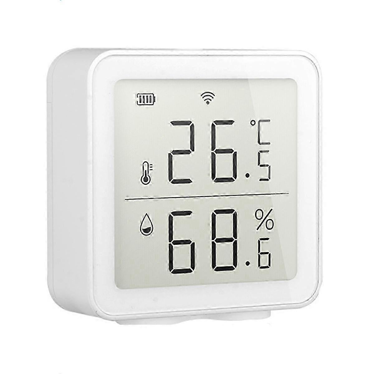 Temperature & Humidity Sensor LCD Display Infrared Sensing Backlight Screen - Image 1