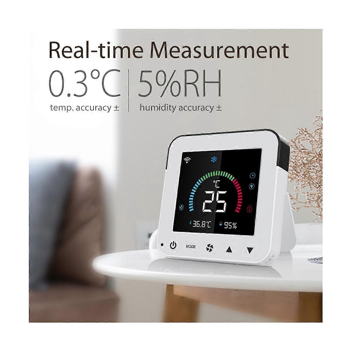 Smart Life WiFi Thermostat DC5V Air Conditioner IR Remote Control Timer Temperature Sensor - Image 4