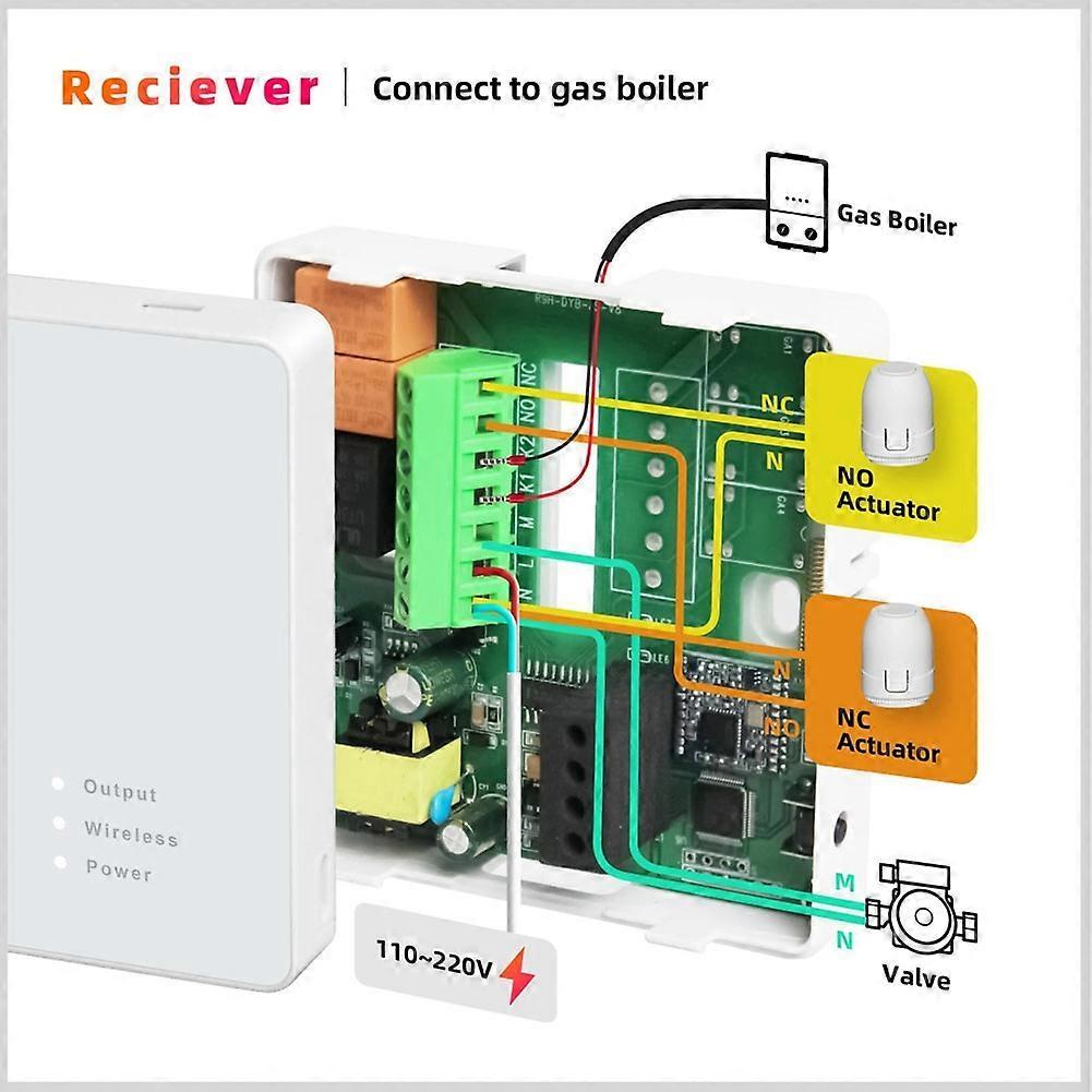 Smart Wireless Thermostat for Gas Boiler Room Heating Programmable Temperature Controller - Image 4