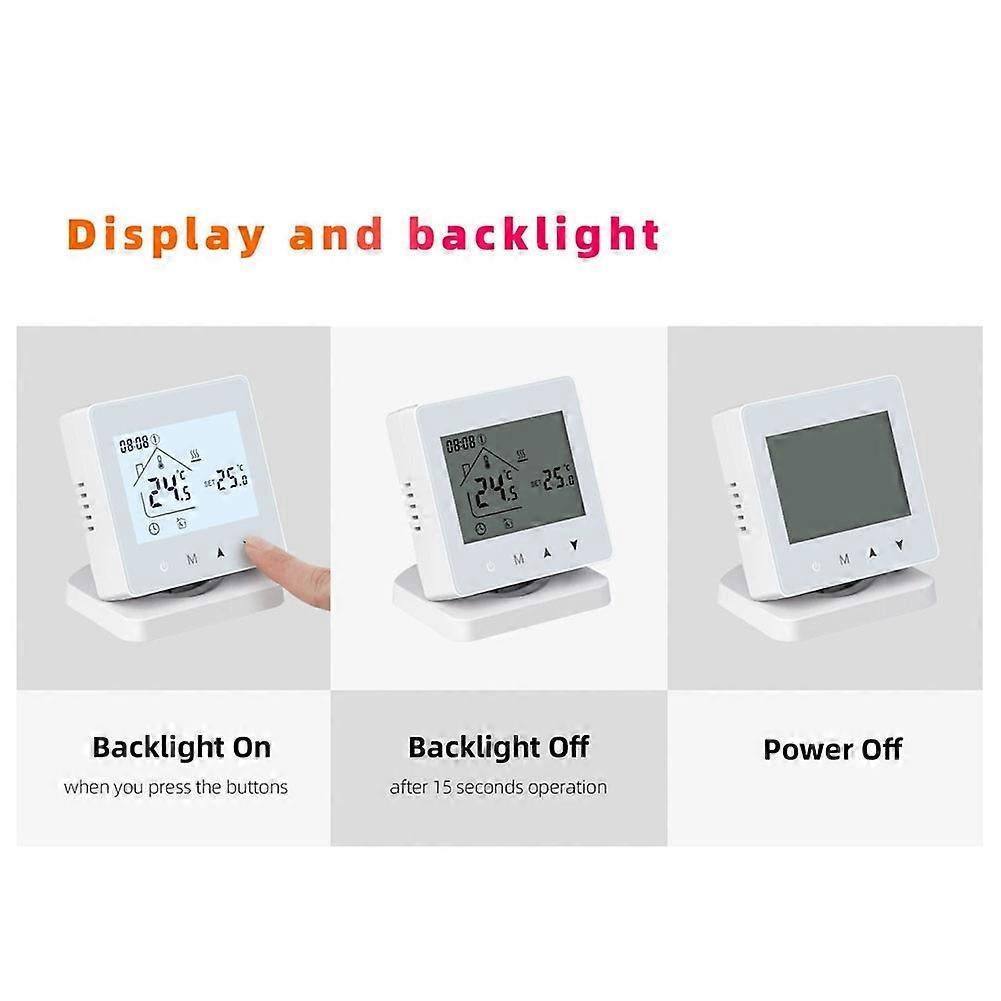 Smart Wireless Thermostat for Gas Boiler Room Heating Programmable Temperature Controller - Image 5