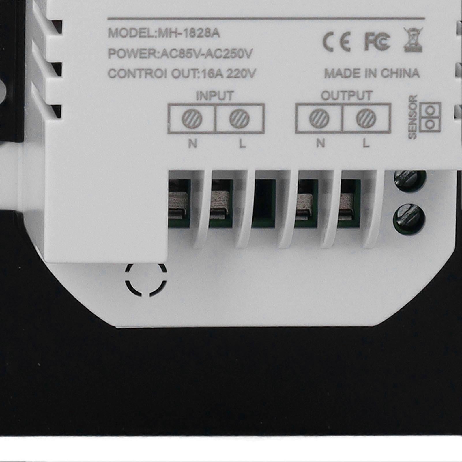 Electric Underfloor Heating Thermostat LED Display High Accuracy 16A Temperature Controller - Image 4