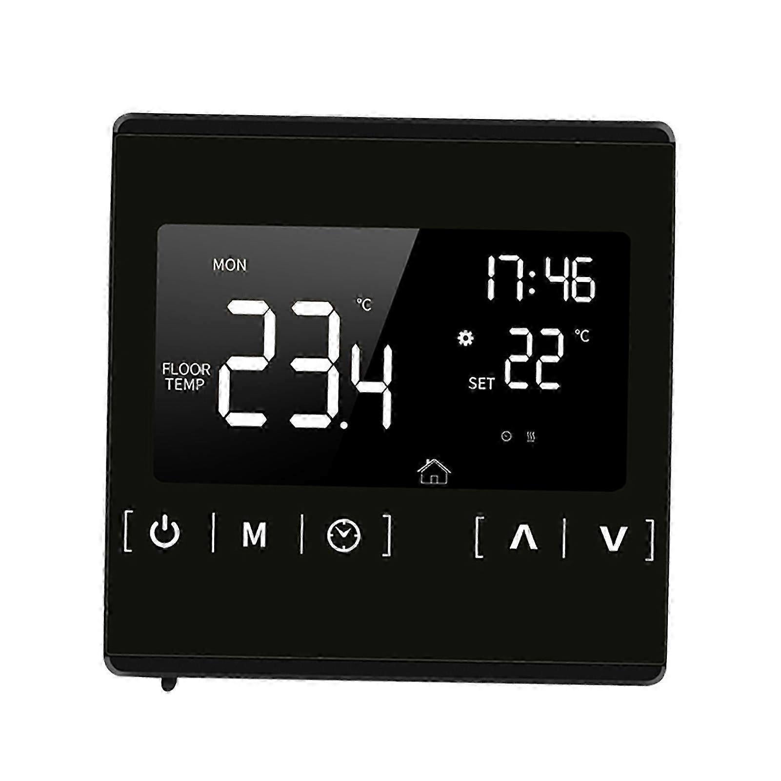 Smart LCD Touchscreen Thermostat Programmable Electric Floor Heating Temperature Controller - Image 1