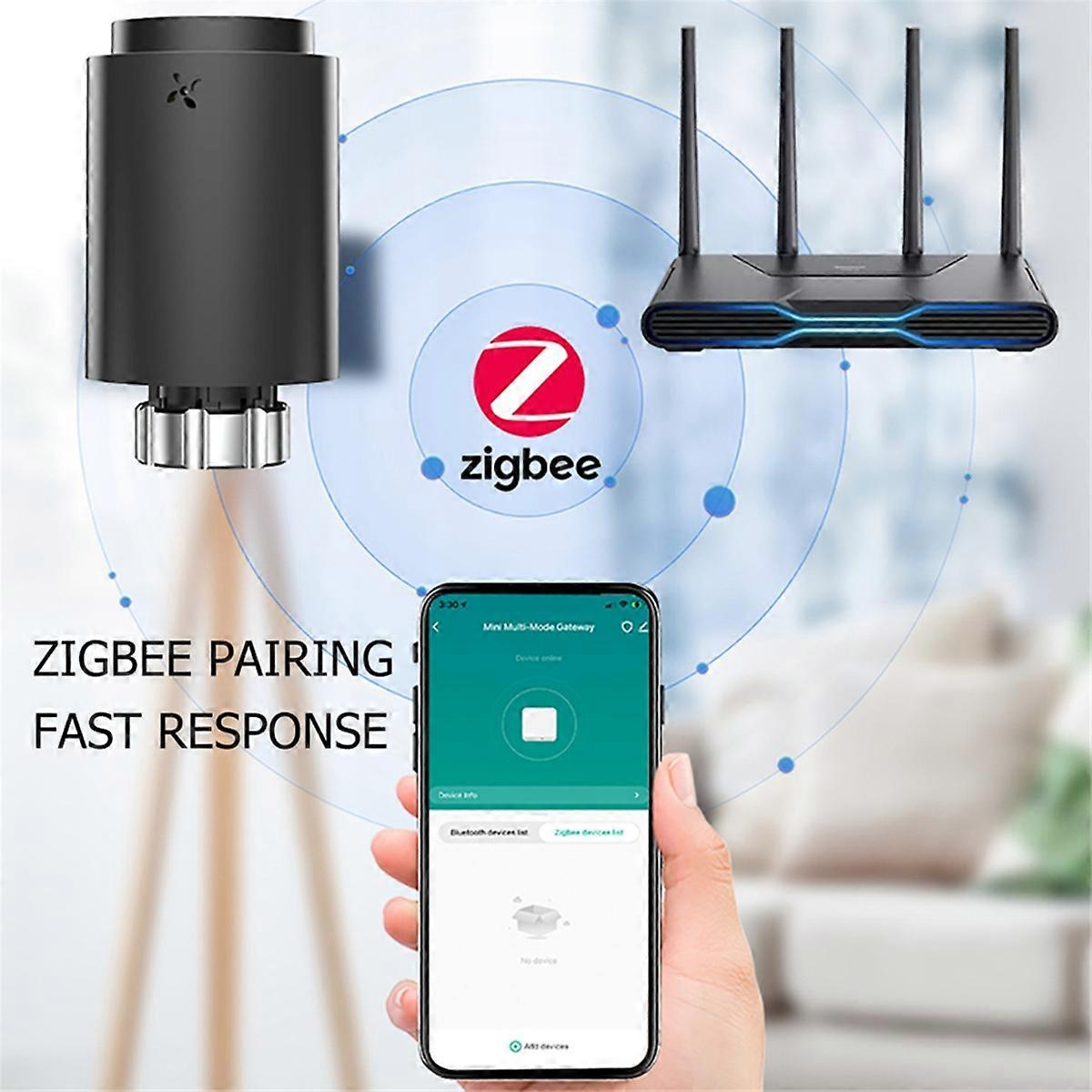Smart Radiator Valve TRV Programmable Thermostatic Radiator Valve App Remote Control - Image 3