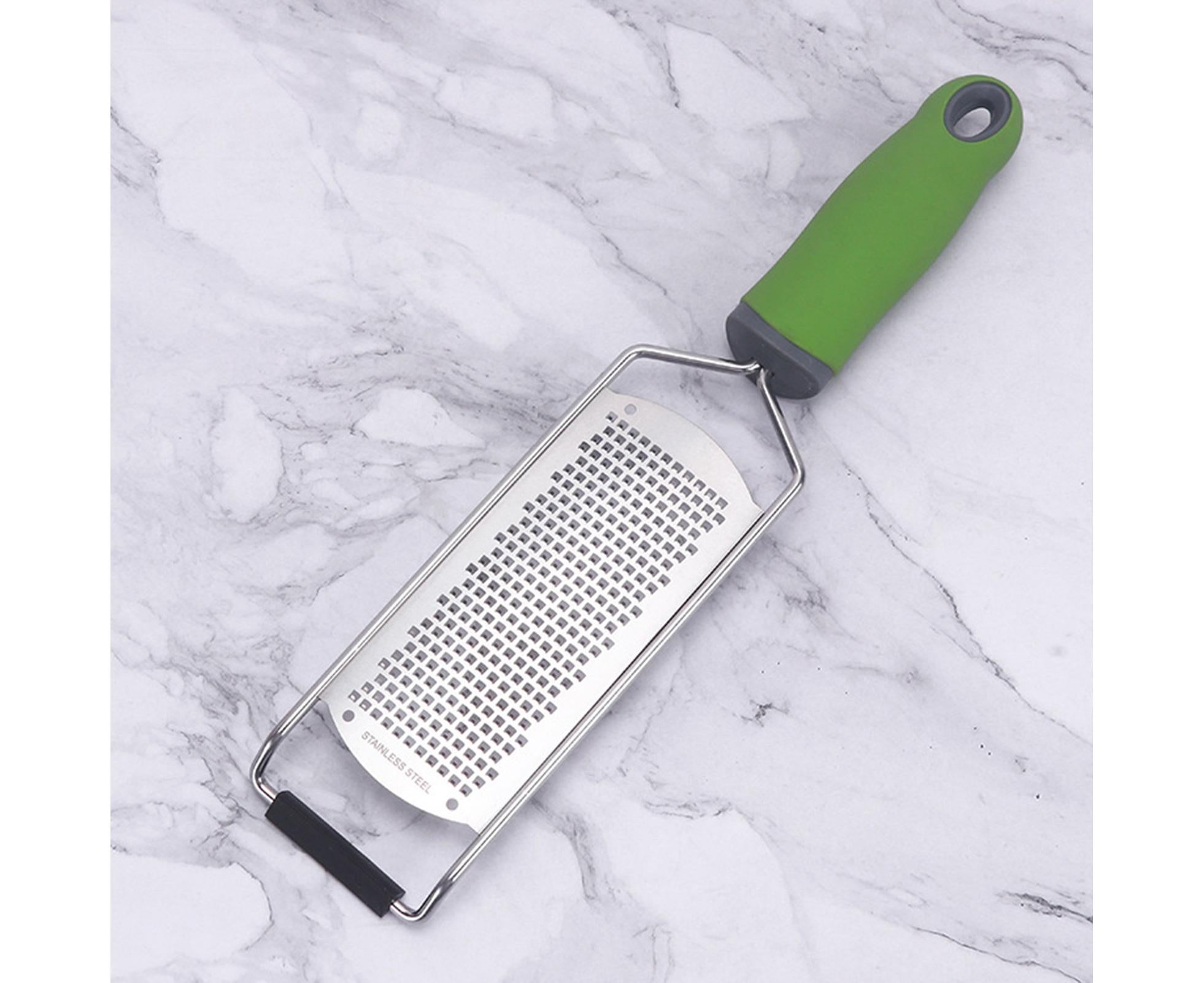 Reusable Vegetable Slicer Ginger Zester Grater-Green - Image 3