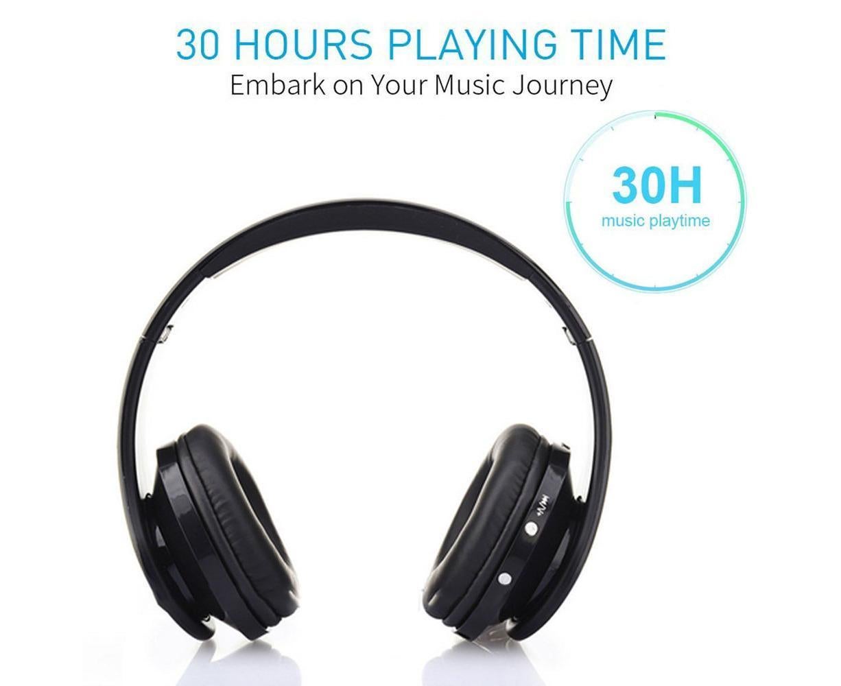 Bluetooth Headphones Wireless,Over Ear Headset with Microphone - Image 3