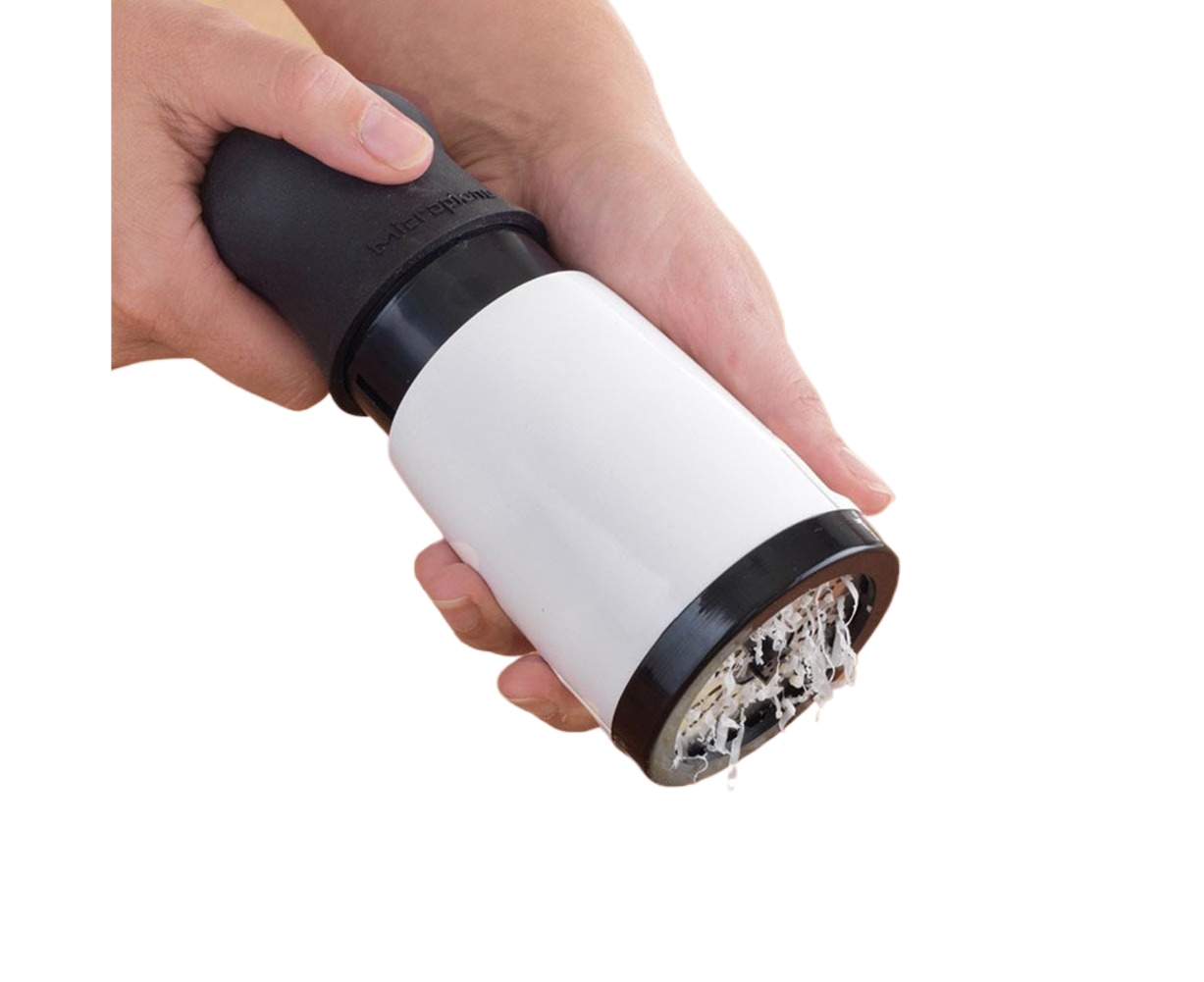 Butter Cheese Grater Slicer Kitchen Restaurant Easy DIY Gadgets Slicing Tool-White+Black - Image 1