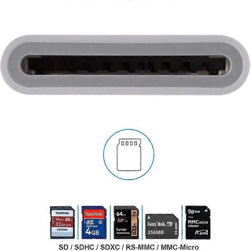 ZS-KL21810 8-Pin to SD Card Reader Adapter for iOS Devices - Image 2
