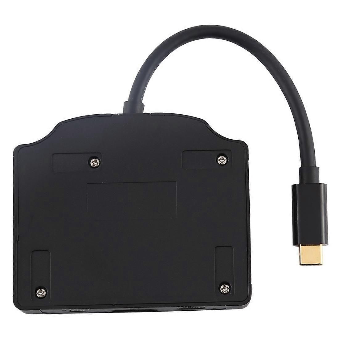 V178A USB-C Hub: 3xUSB 3.0, USB-C, HDMI, Audio, SD/TF Card Reader - Image 4