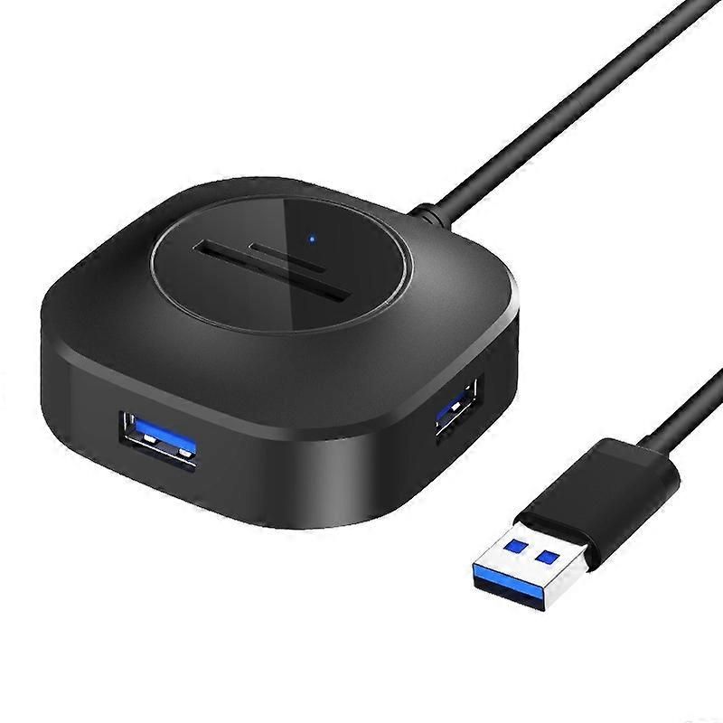 H25-3.0 USB Hub: 3 Ports + TF/SD Card Reader for Computer/Notebook - Image 1