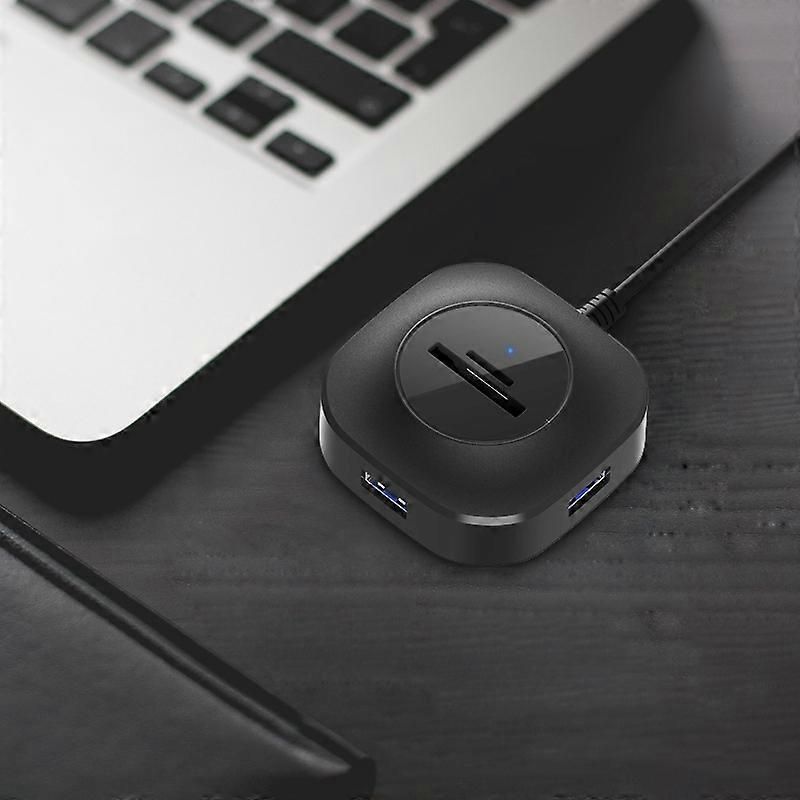 H25-3.0 USB Hub: 3 Ports + TF/SD Card Reader for Computer/Notebook - Image 2