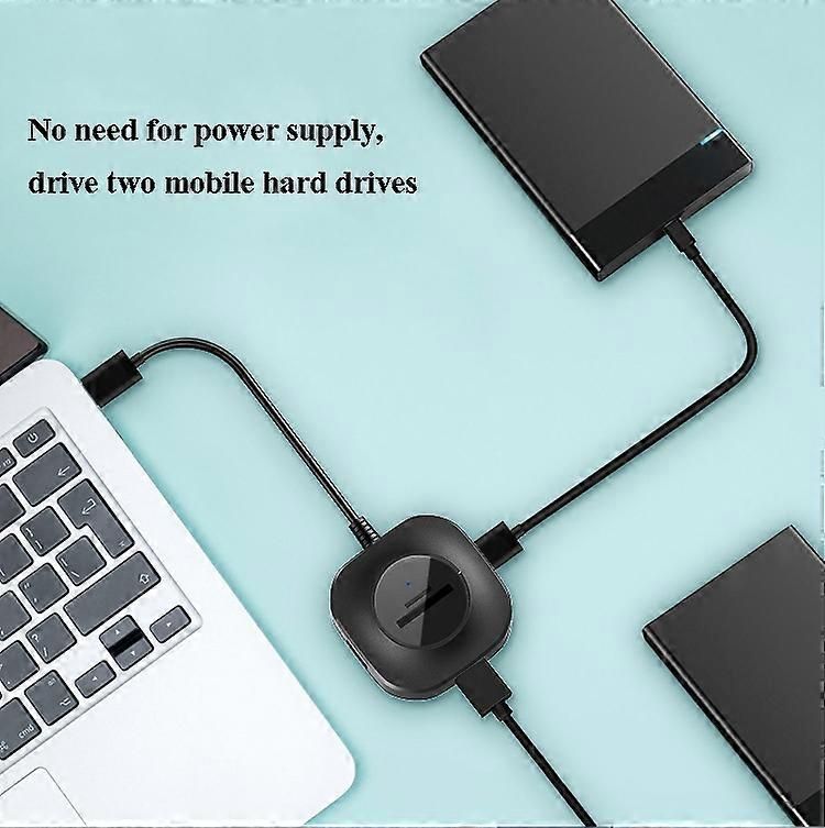 H25-3.0 USB Hub: 3 Ports + TF/SD Card Reader for Computer/Notebook - Image 4