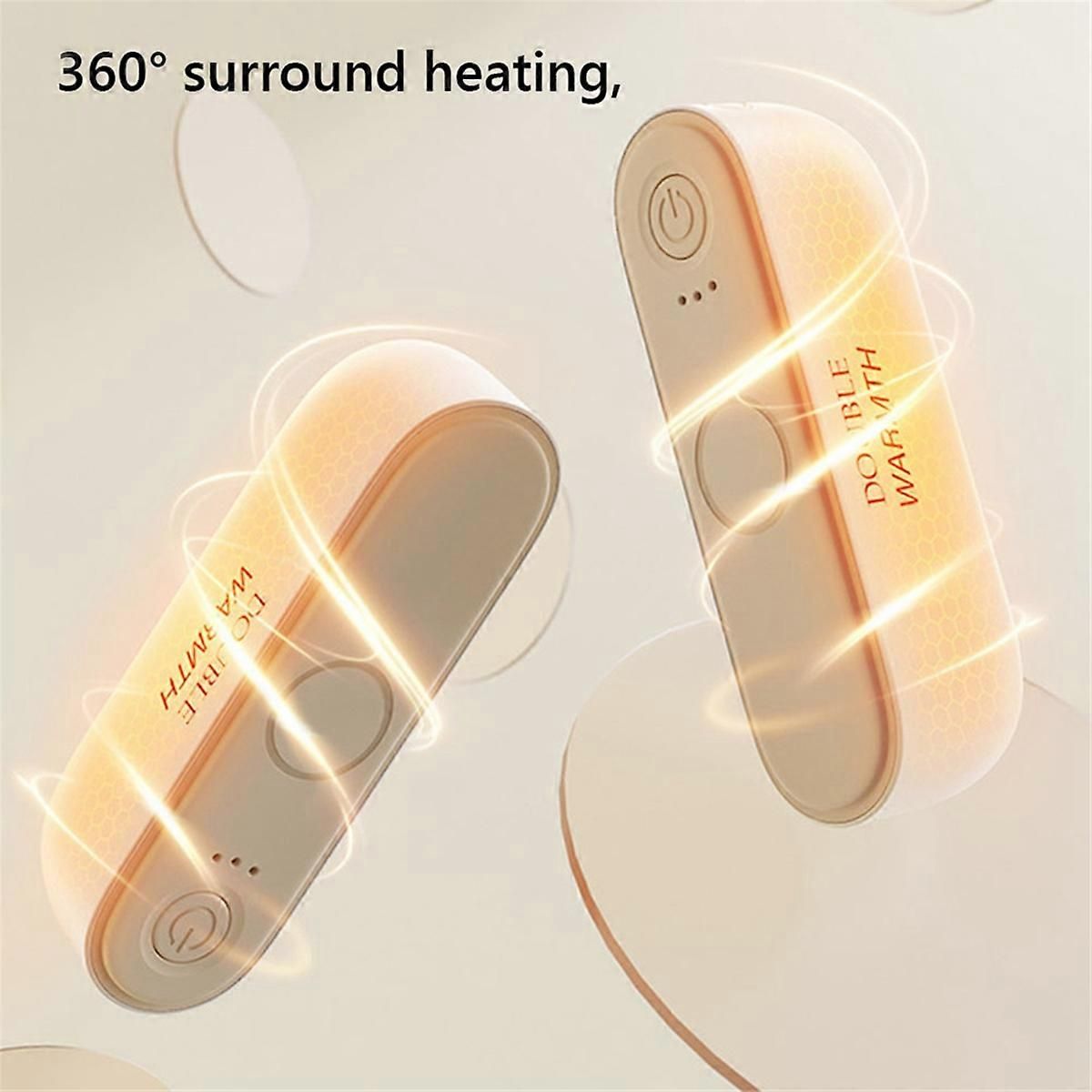 2-in-1 Split Hand Warmer - Mini Portable warmer, 3 Temperature Settings - Image 5