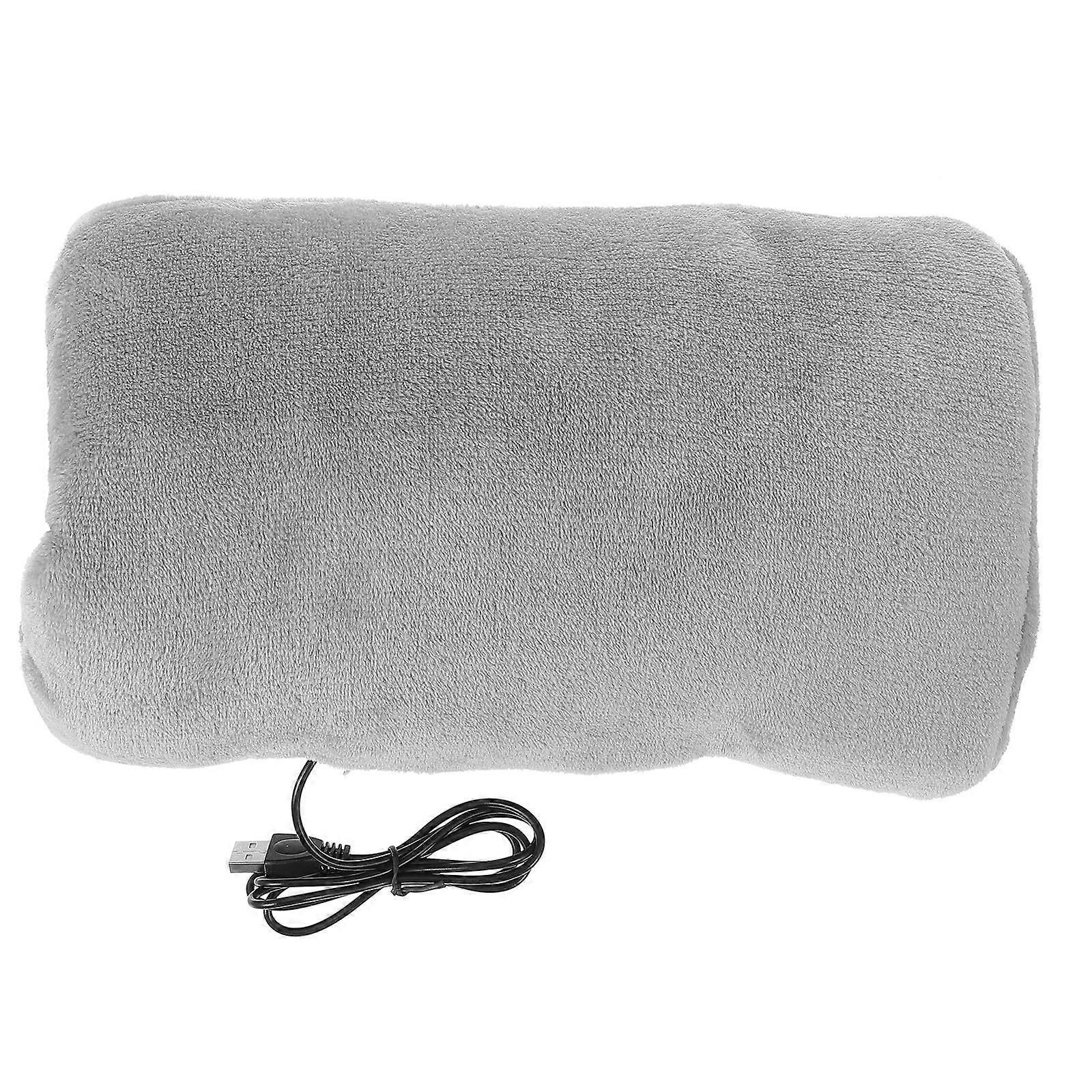 USB Rechargeable Flannel Hand Warmer for Winter - Elderly Friendly - Image 2