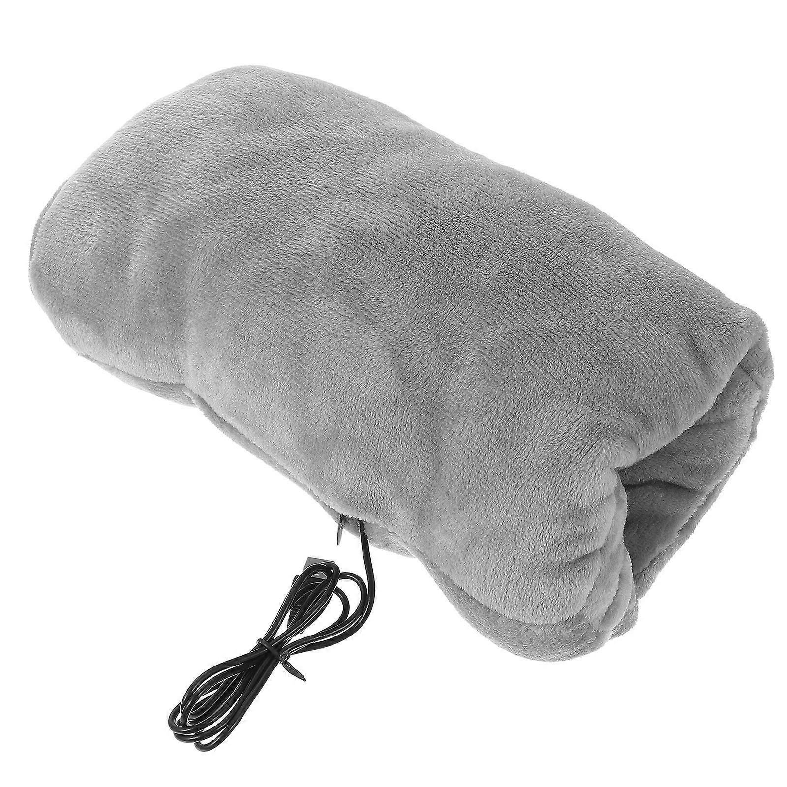 USB Rechargeable Flannel Hand Warmer for Winter - Elderly Friendly - Image 4