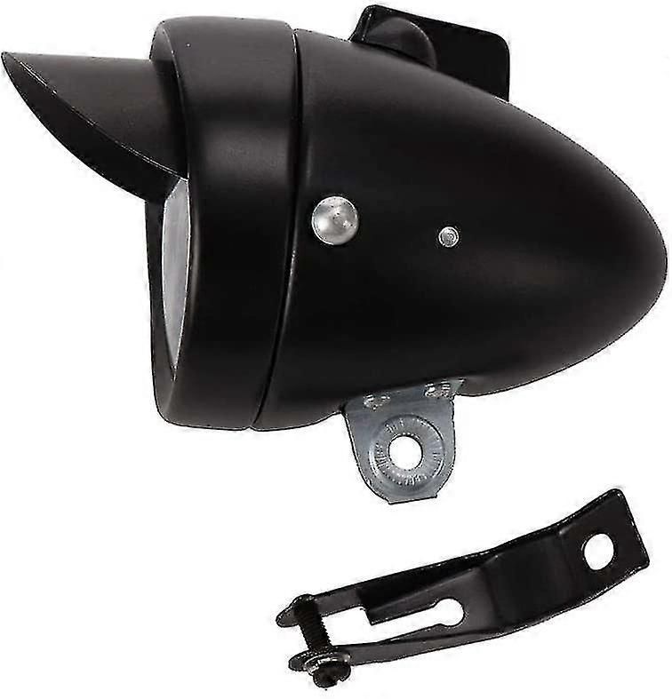 Retro Metal Case Bike Front Light - LED, Battery Powered (AAA not included) - Image 1