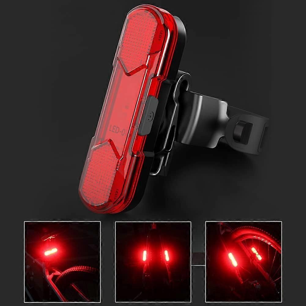 LED Rear Bike Tail Light - USB Rechargeable, 4 Modes, for MTB/Dog/Backpack - Image 4