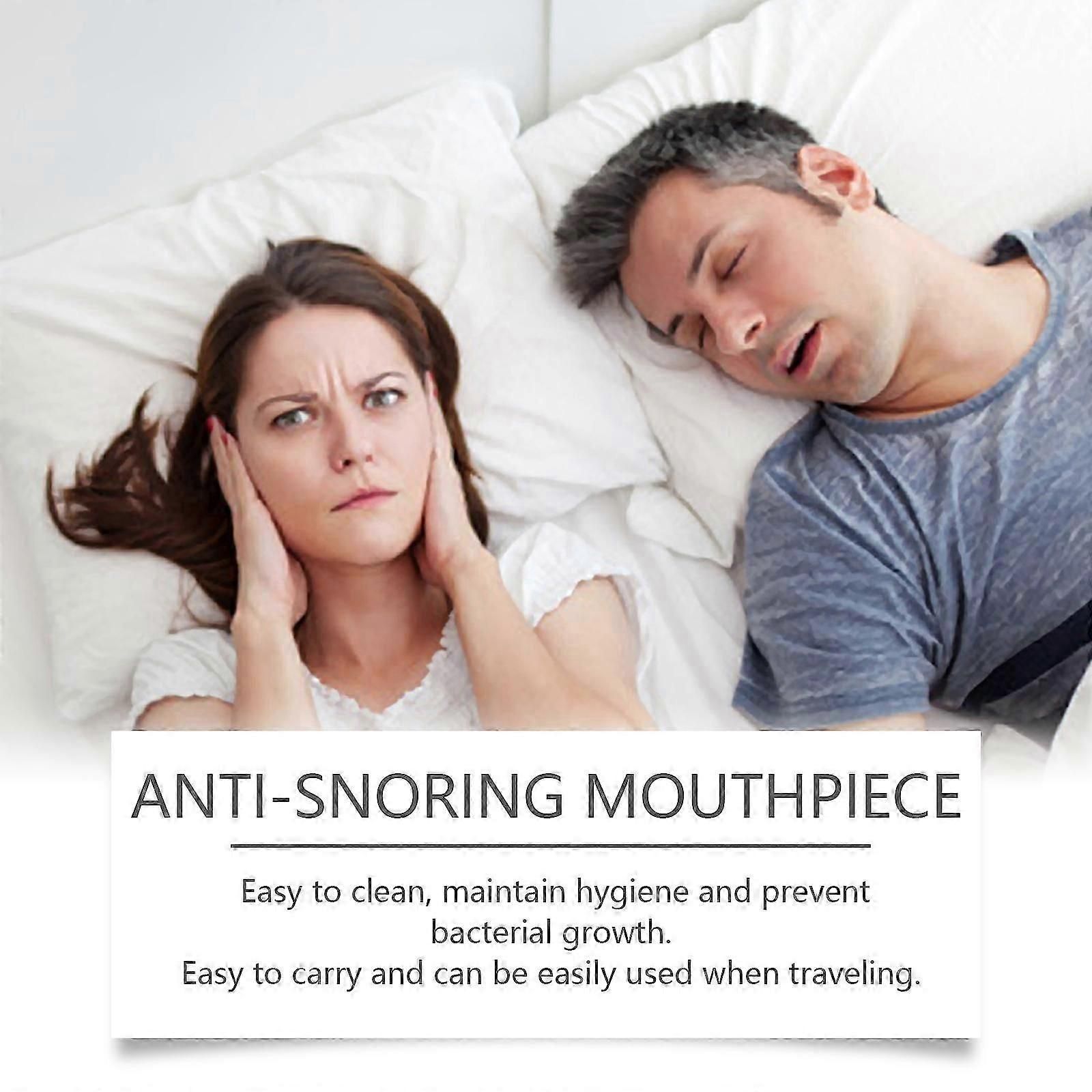 Anti-Snoring Mouthpiece - Silicone, Reusable, Improves Sleep - Image 2