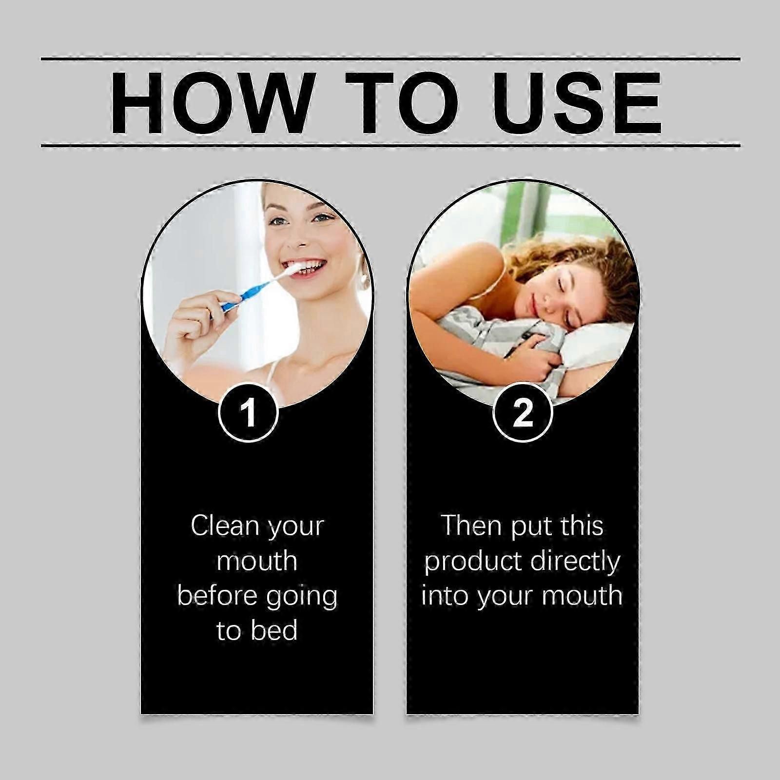 Anti-Snoring Mouthpiece - Silicone, Reusable, Improves Sleep - Image 4