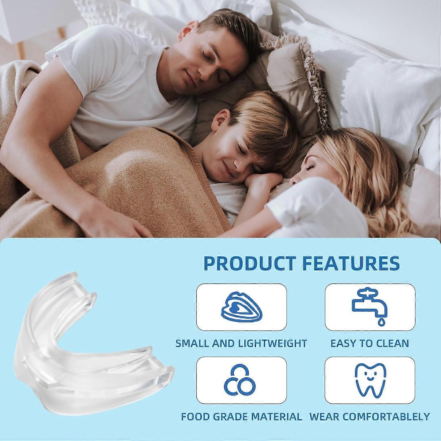 Anti-Snoring Mouthpiece - Reusable, FDA-Cleared, with Case - Image 2