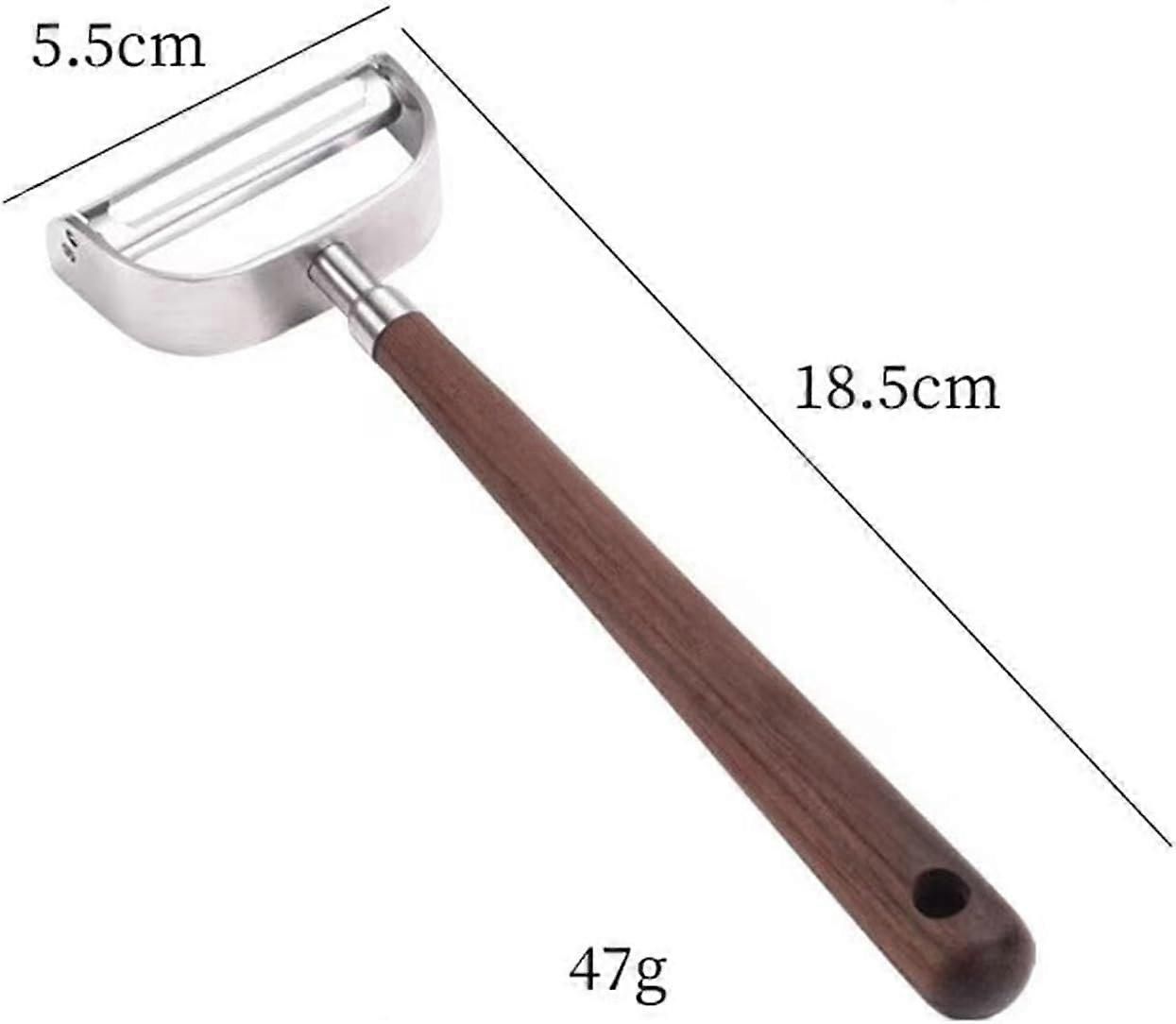Y-Shaped Peeler with Wooden Handle - Stainless Steel Blade, Multifunctional - Image 5