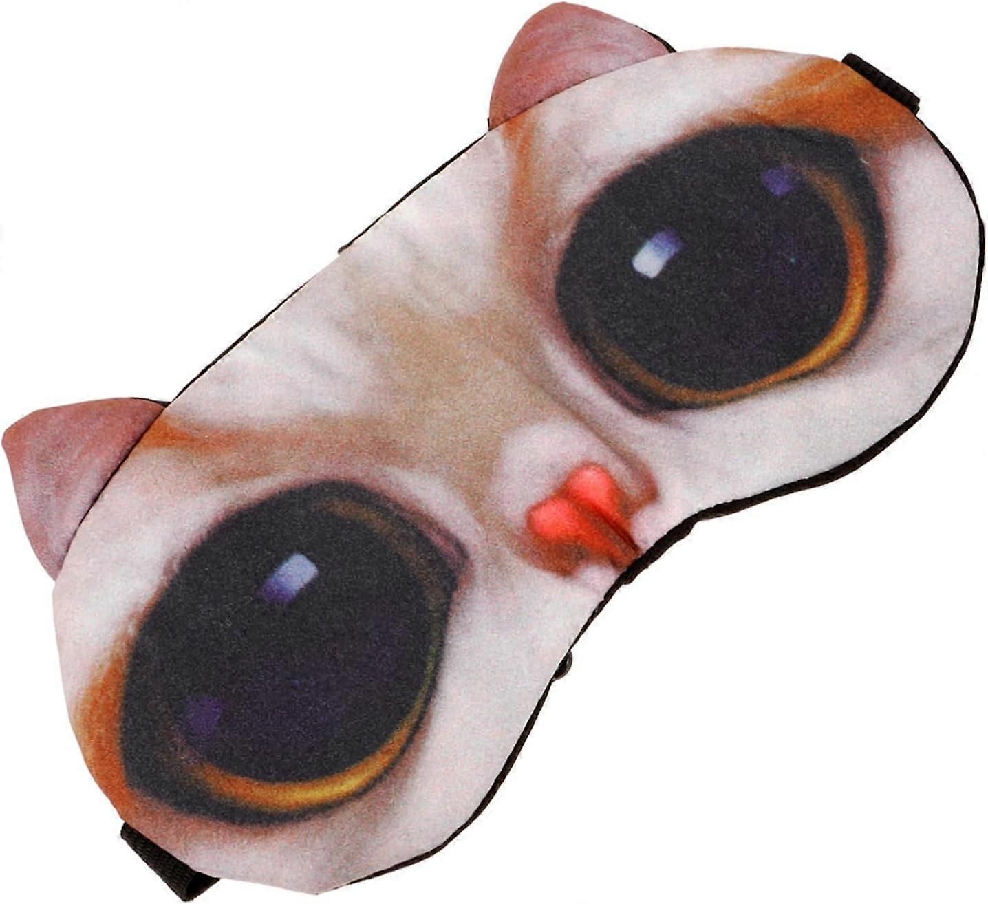 3D Cartoon Animal Sleep Mask - Creative Eye Mask for Sleeping - Image 1