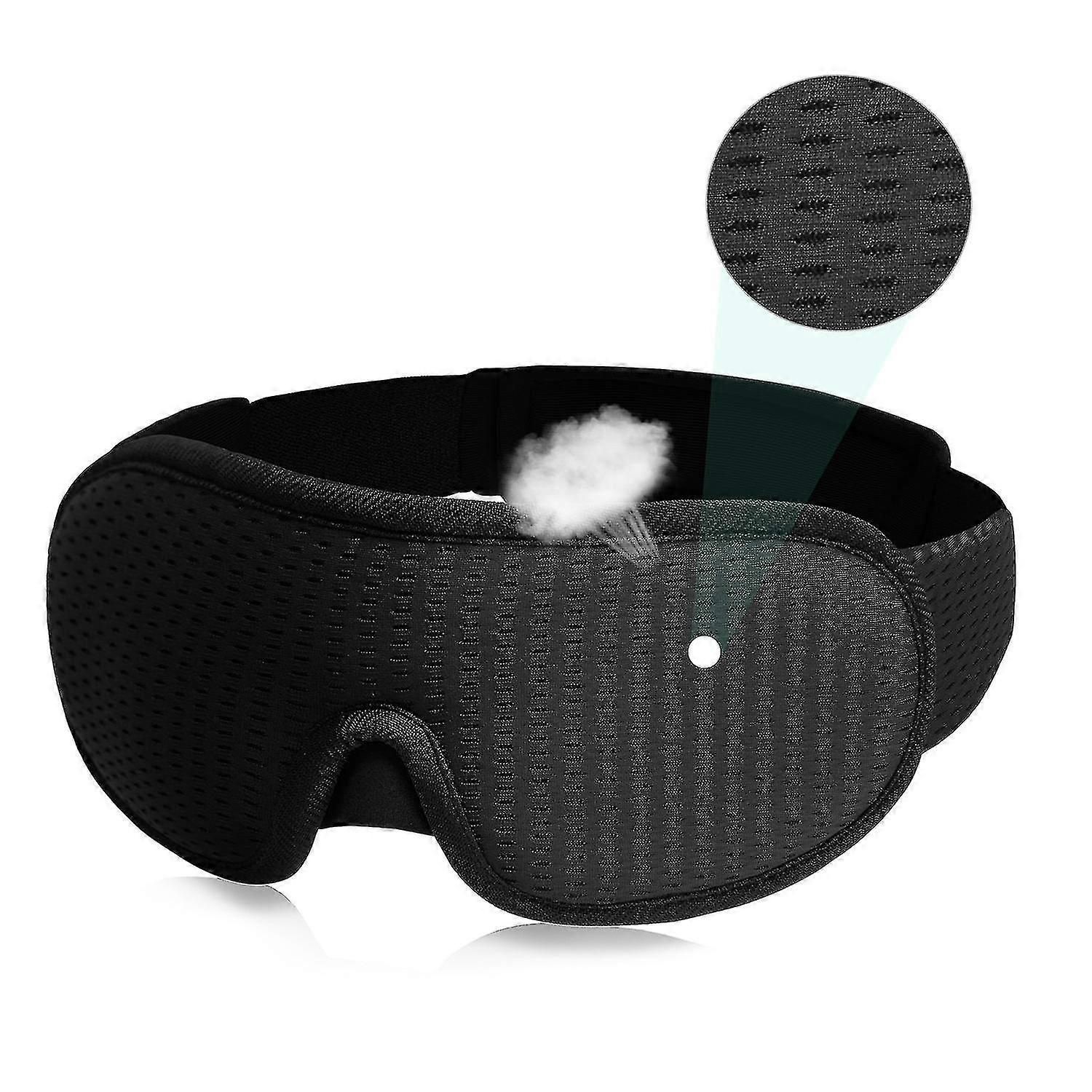 3D Sleeping Mask - Shading Cushion, Ergonomic, Light Blocking - Image 1