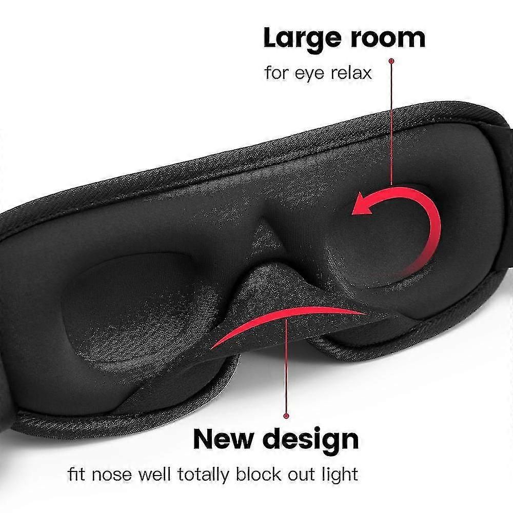 3D Sleeping Mask - Shading Cushion, Ergonomic, Light Blocking - Image 2