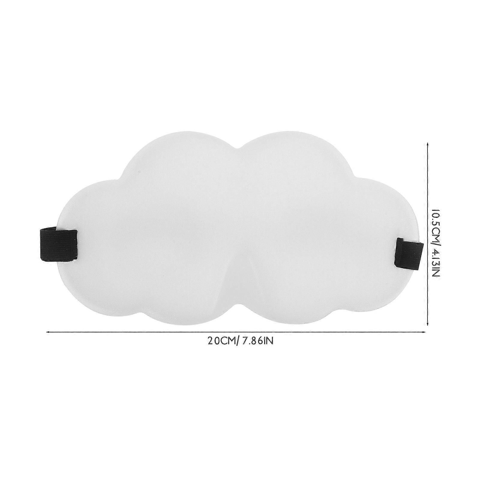 Beige Sleep Mask for Teens - Soft, Light Blocking for Home/Travel - Image 2