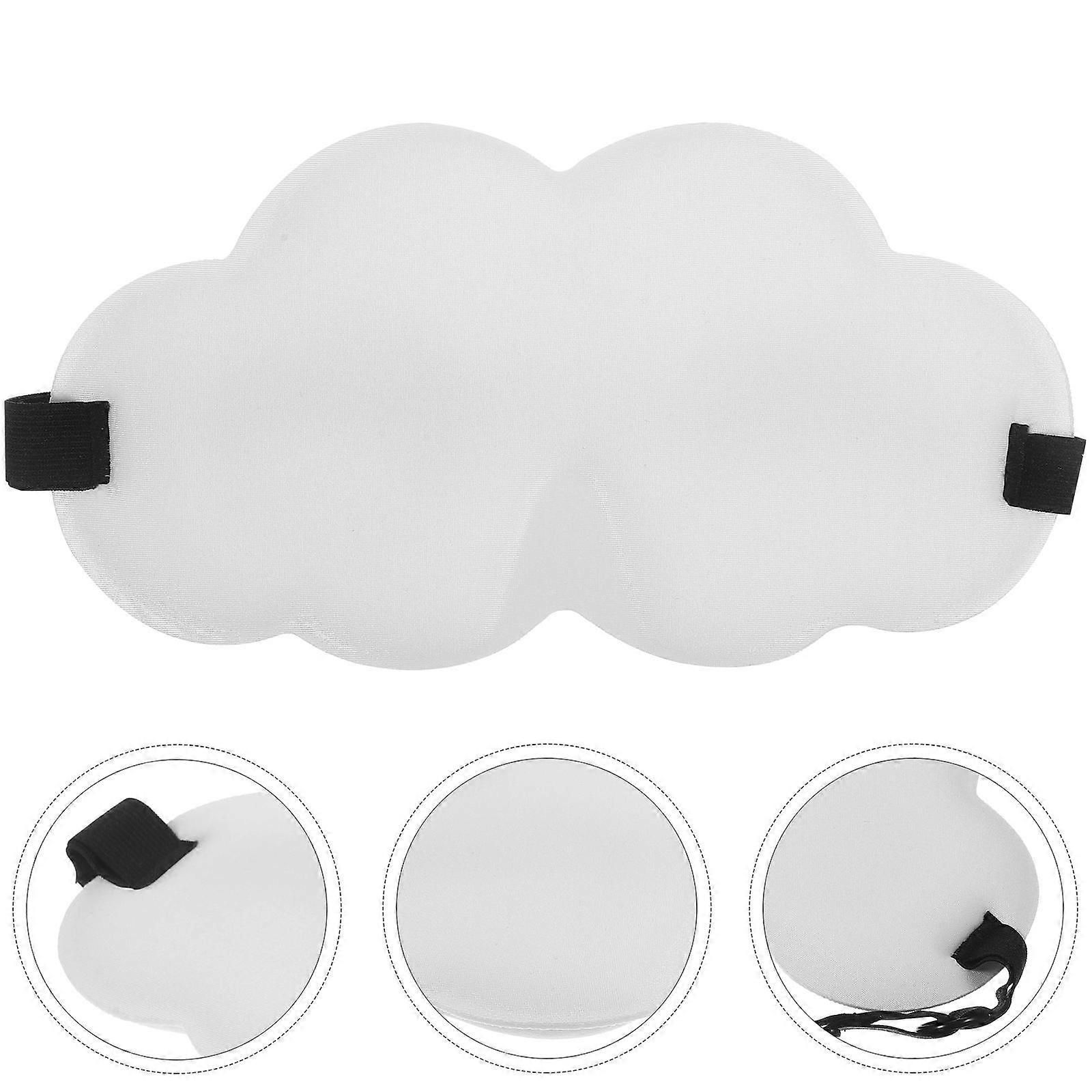 Beige Sleep Mask for Teens - Soft, Light Blocking for Home/Travel - Image 5