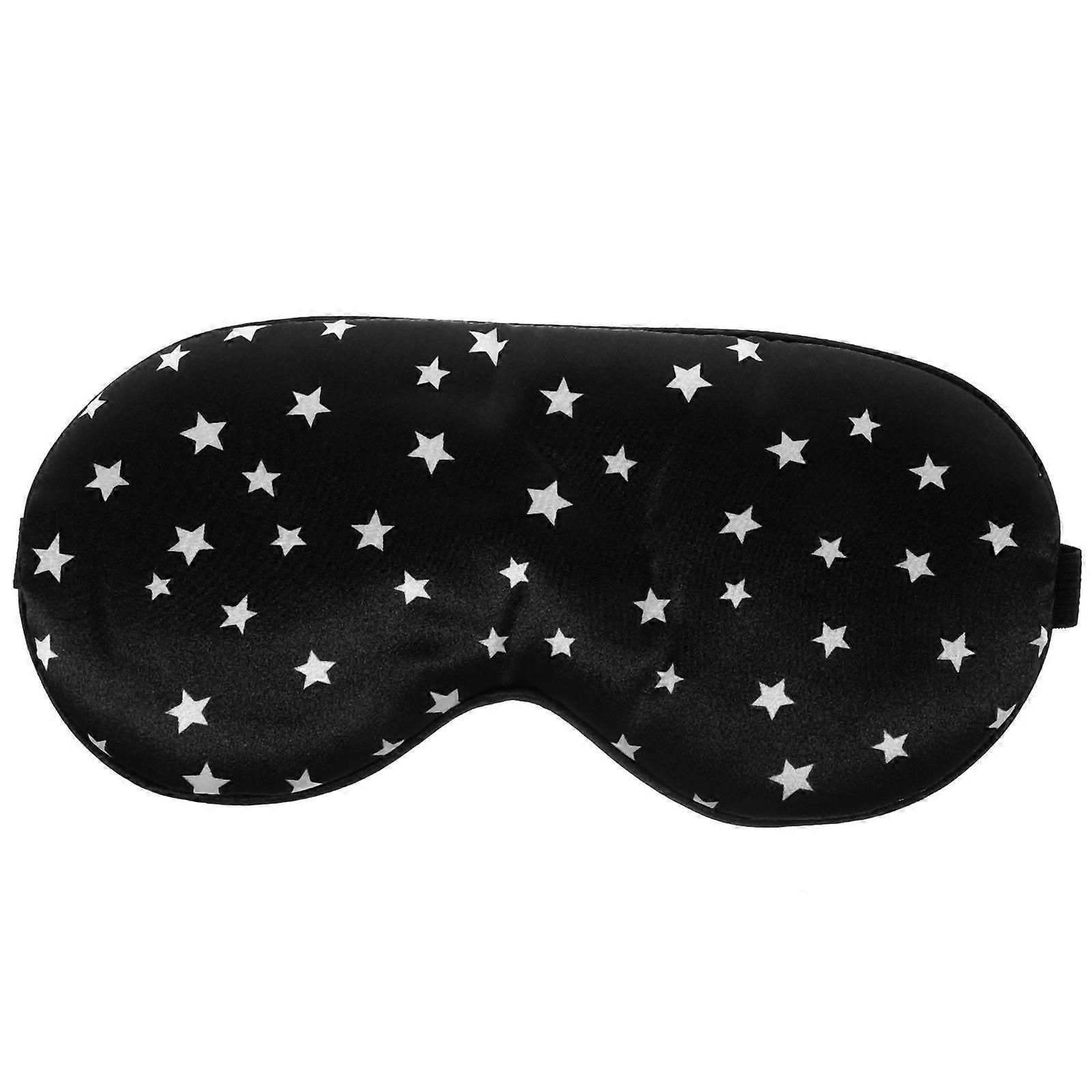 Portable Travel Sleep Mask - Imitated Silk Fabric, Lightweight - Image 1