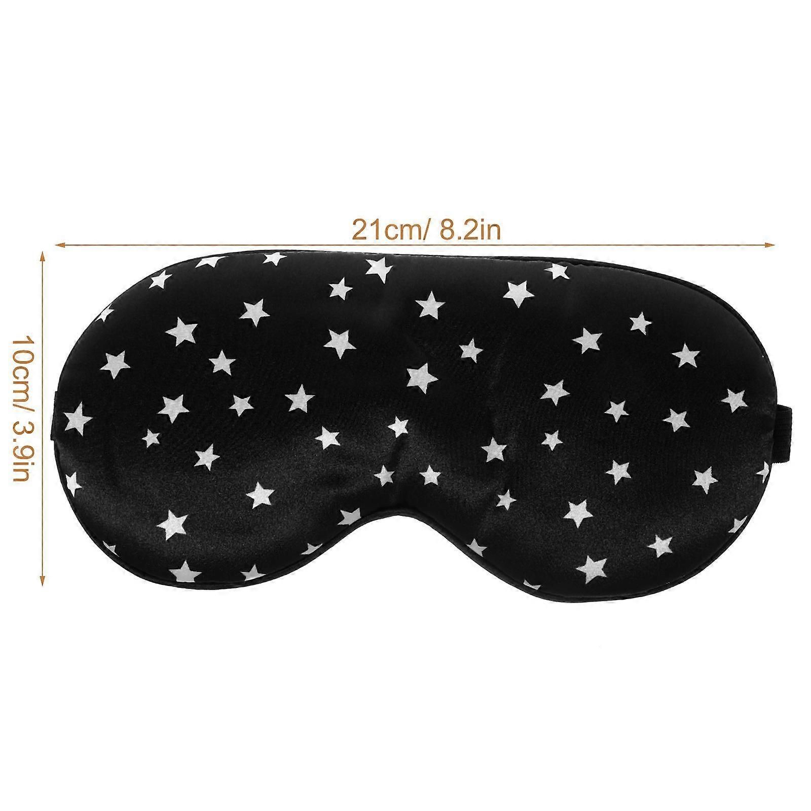 Portable Travel Sleep Mask - Imitated Silk Fabric, Lightweight - Image 2