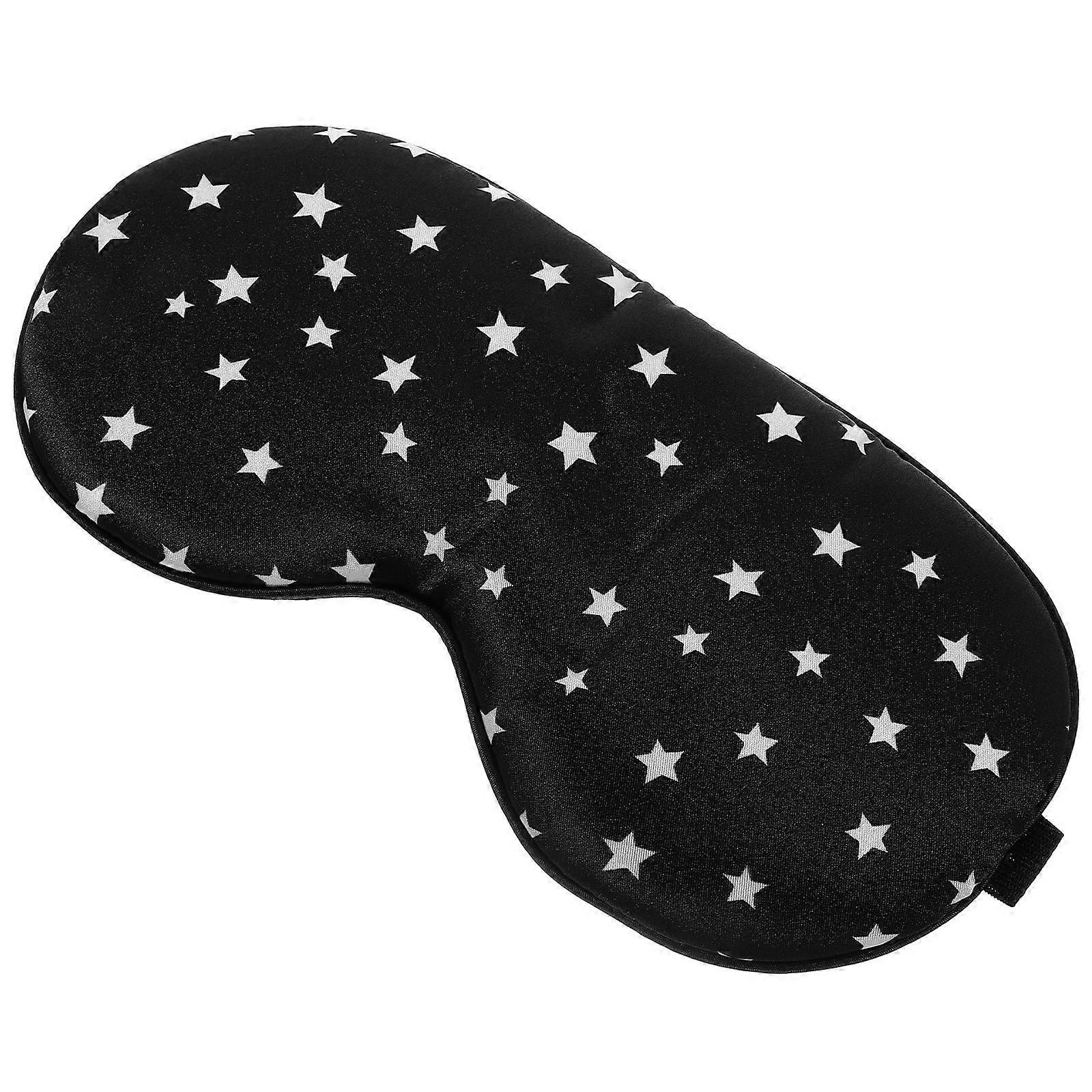 Portable Travel Sleep Mask - Imitated Silk Fabric, Lightweight - Image 3