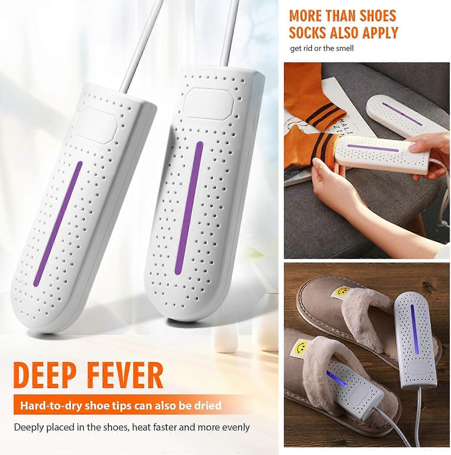 Portable 360° Electric Shoe Dryer - Antibacterial, Deodorizing - Image 3