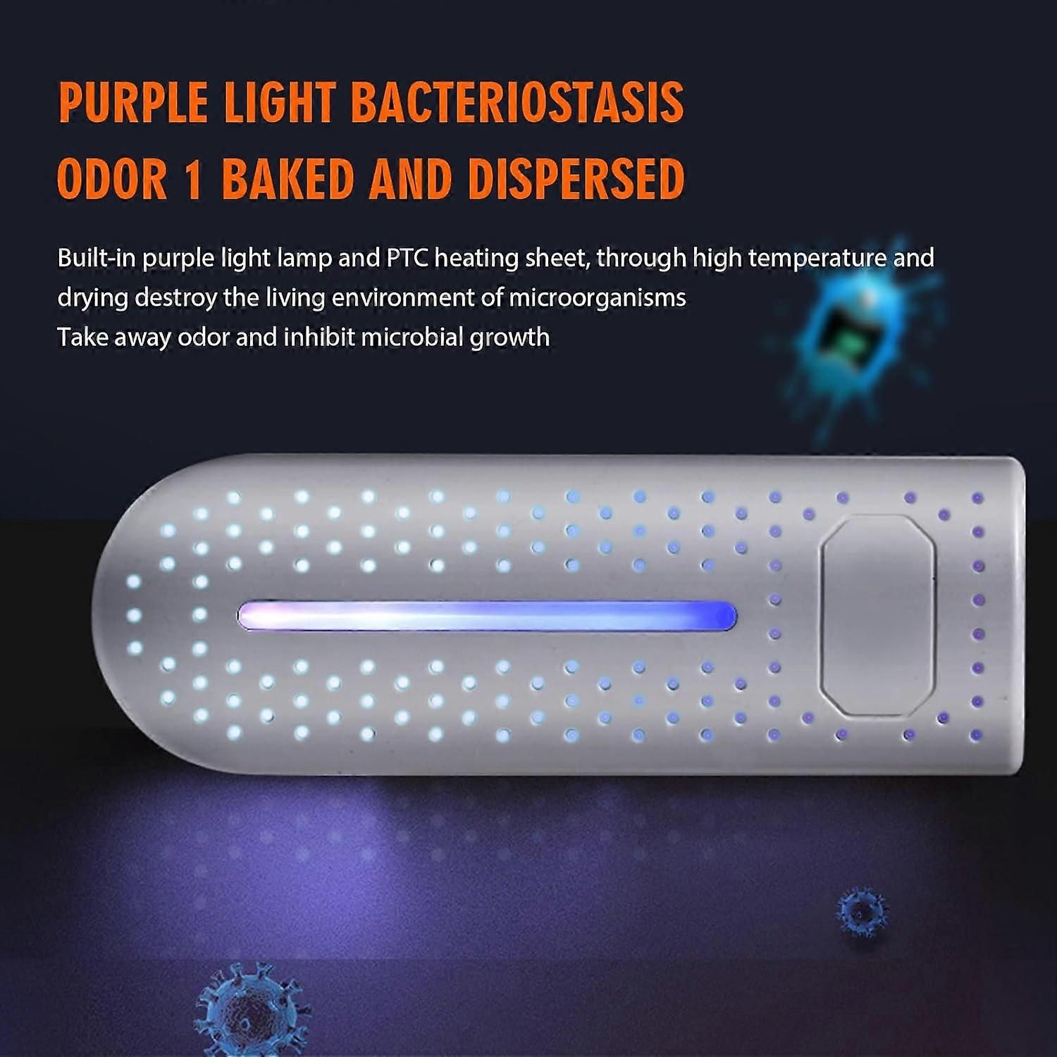 Portable 360° Electric Shoe Dryer - Antibacterial, Deodorizing - Image 4