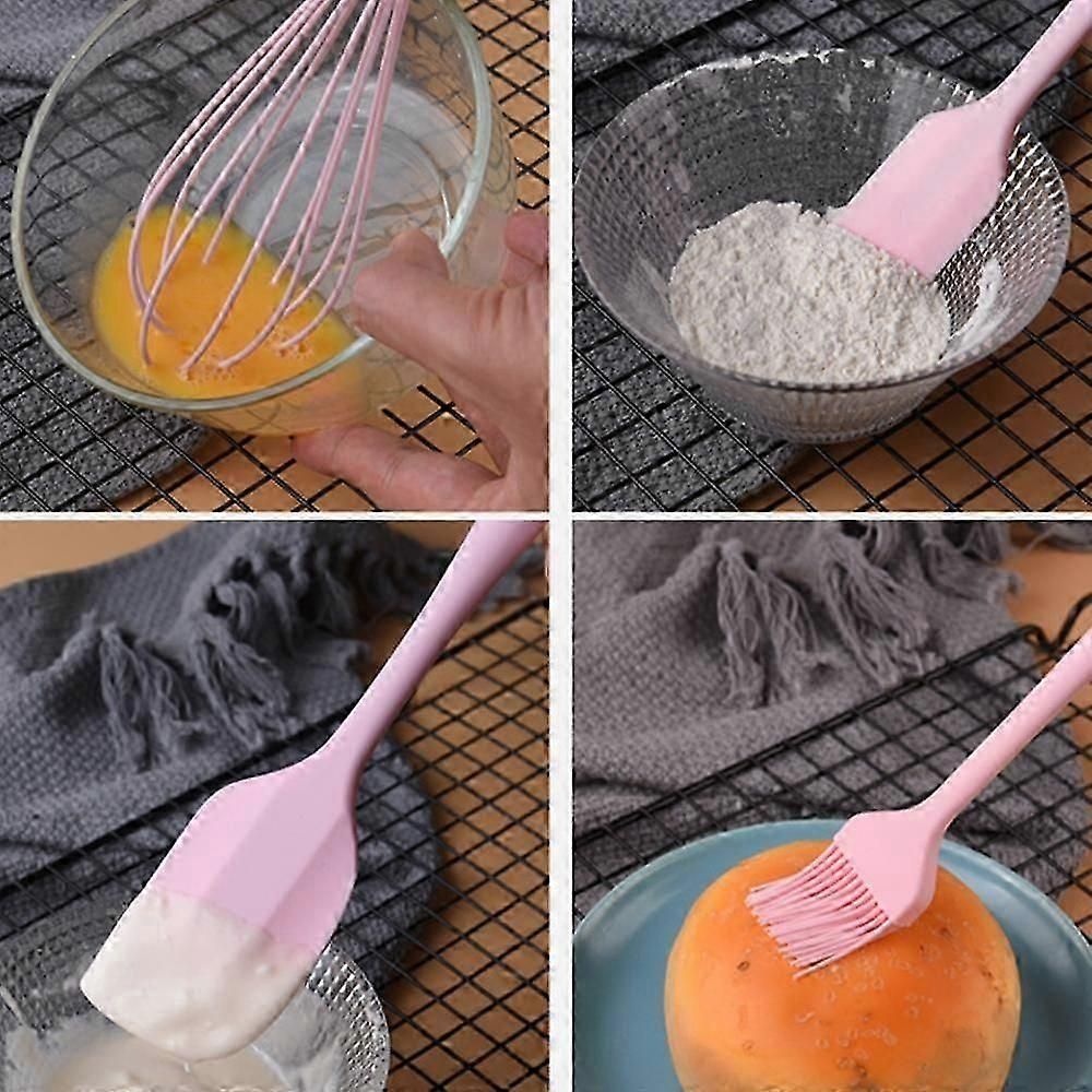 Silicone Kitchen Utensil Set - Non-Stick, Heat Resistant, 5-Piece - Image 5