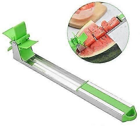 Watermelon Cutter - Stainless Steel, Easy Slicer for Melons - Image 1