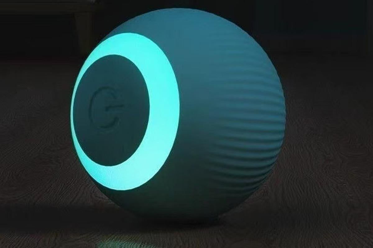 2PCS Interactive Smart Cat Toy Automatic Rolling Cat Ball Self-Moving Kitten Toys - Image 6