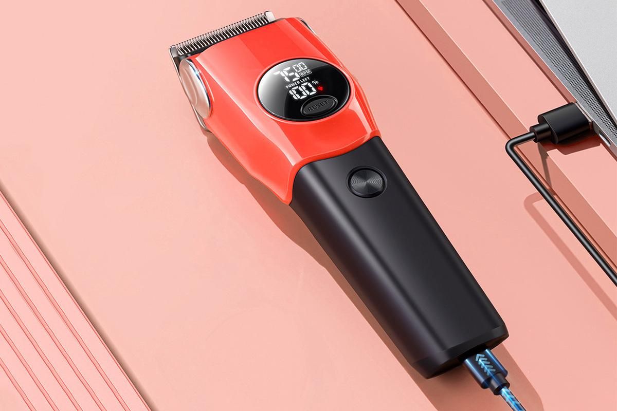 Dog Clipper Low Noise Dog Grooming Kit Rechargeable 3-Speed With LCD Display for Dogs Cats Pets - Image 6