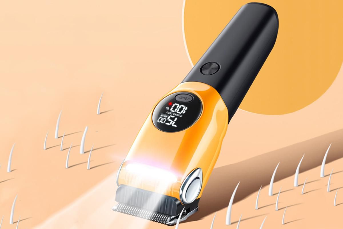 Dog Clipper Low Noise Dog Grooming Kit Rechargeable 3-Speed With LCD Display for Dogs Cats Pets - Image 3