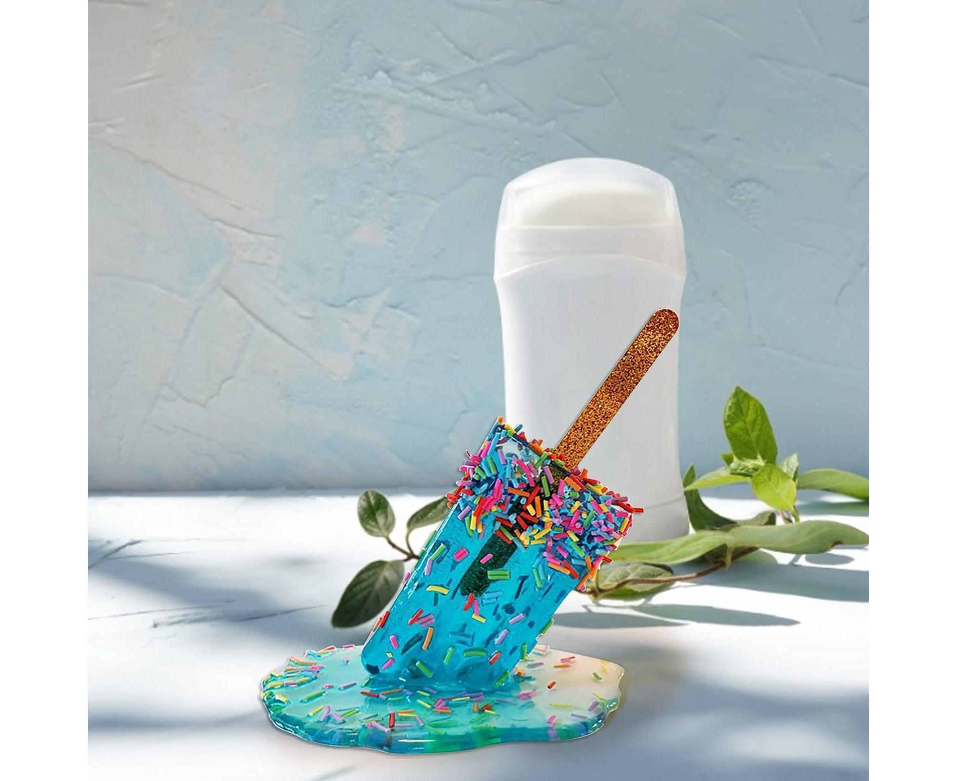 Melting Ice Resin Art Figurine-Blue - Image 4