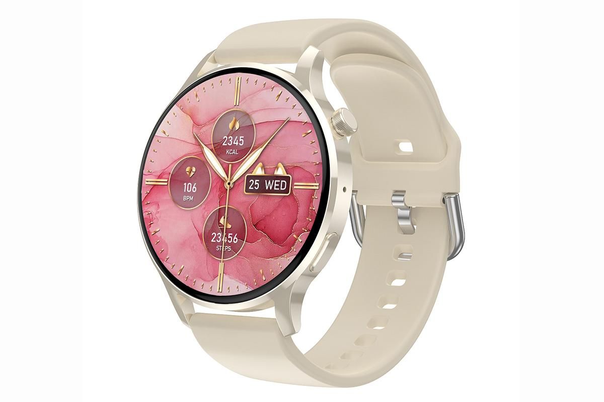 Women Fashion Smartwatch with Heart Rate and Sleep Monitoring IP67 Waterproof - Image 1