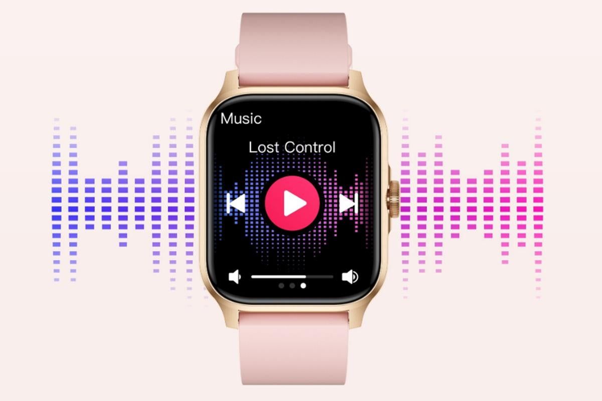 1.85inch HD Fitness Tracker Smart Watches for Men Women Compatible with Android iOS - Image 2