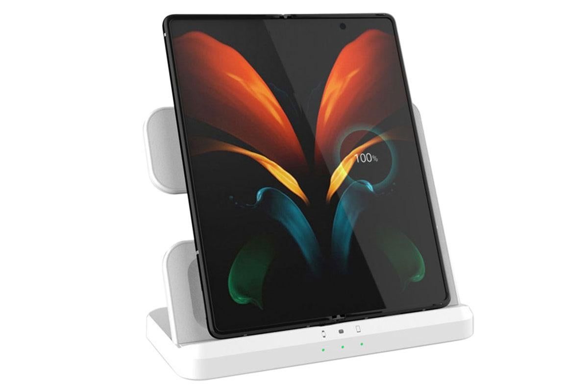 Wireless Charging Station for Samsung 3 in 1 Fast Charger Stand for Samsung Phone Wireless Charger Charger Stand - Image 1