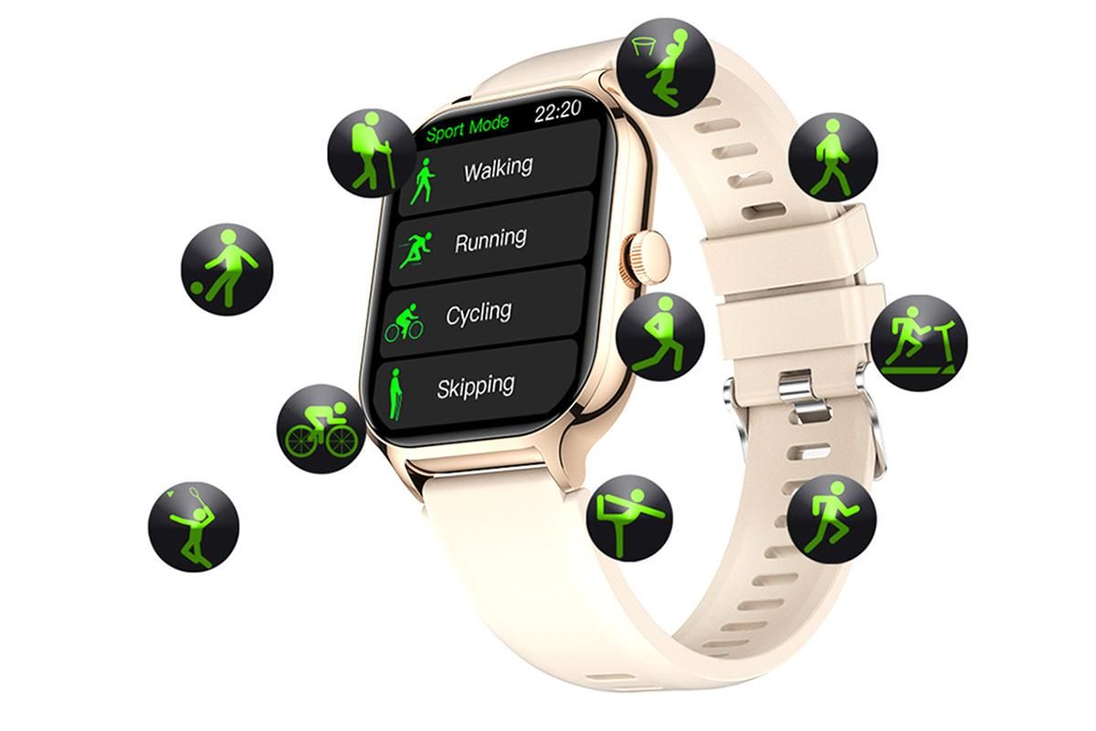 Smart Watches HD Desplay with Bluetooth Calls/Messages 59 Sports Modes Heart Rate Sleep Monitor - Image 2