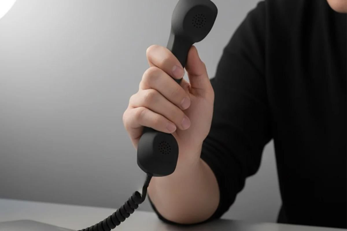 1M Retro Wired Handheld Telephone Handset with Microphone Type C Plug for Smartphones PC - Image 5
