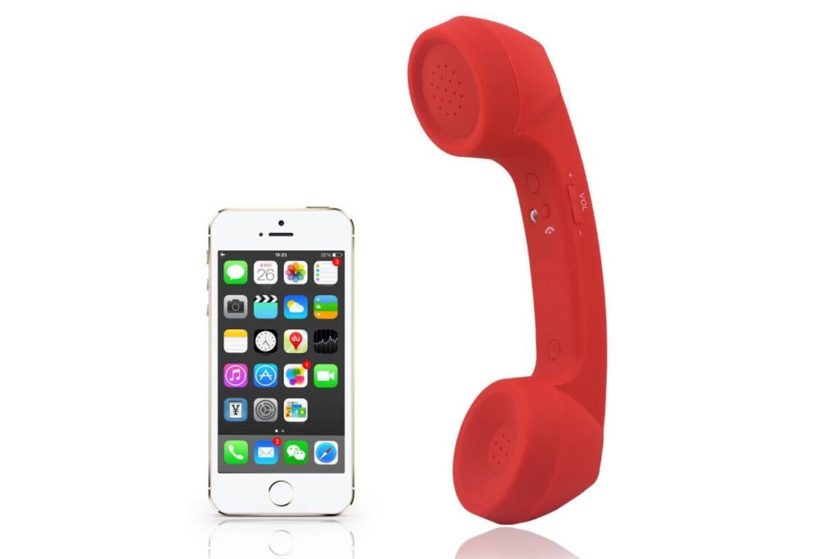 1M Retro Wired Handheld Telephone Handset with Microphone Type C Plug for Smartphones PC - Image 2