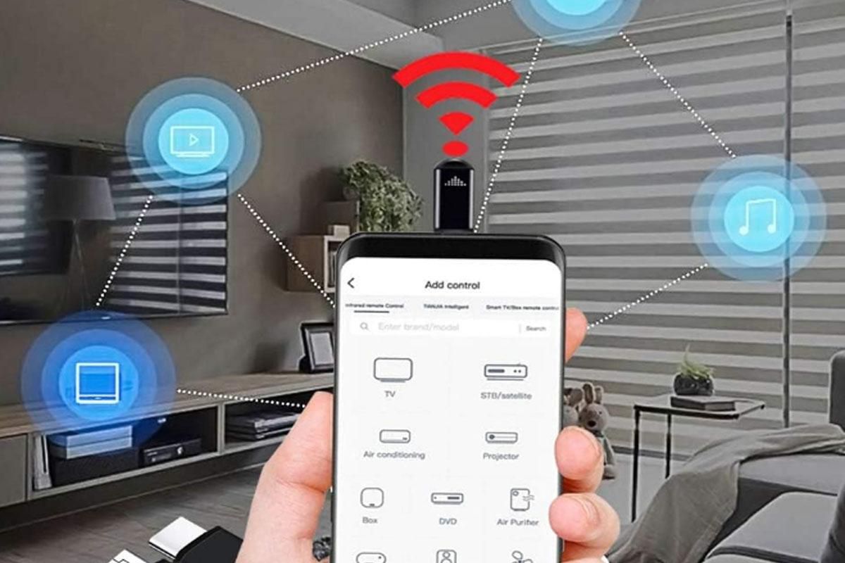 Mini Smartphone IR Remote Controller Adapter for iPhone Mini Infrared Universal Control All in One Air Conditioner/TV/DVD/STB -USB-C - Image 2