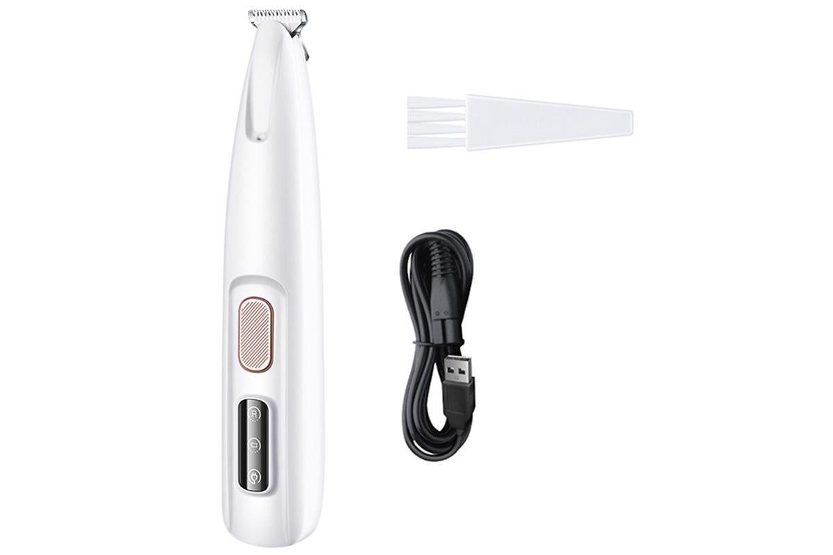Dog Paw Trimmer 18mm Widen Pet Hair Clipper Dog Clippers for Grooming With LED Light LED Display Rechargeable - Image 2