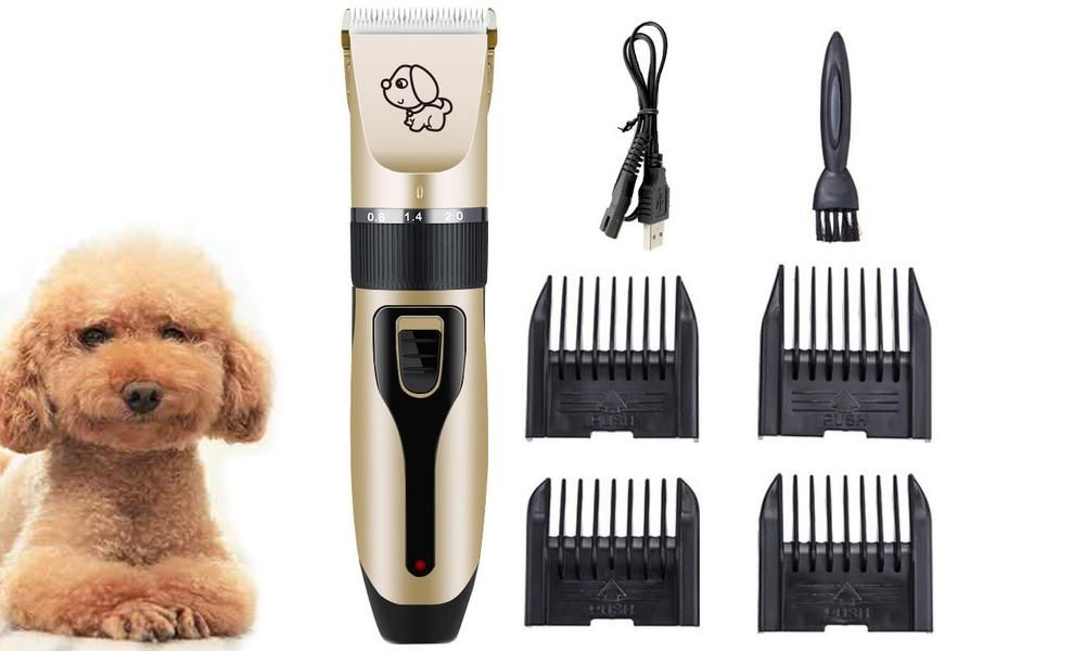 Dog Grooming Clippers Cordless Quiet Electric Pet Hair sharp blade Trimmer Kit - Image 1