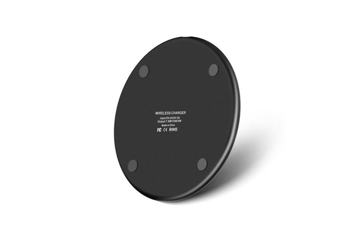 Wireless Fast Charger Smartphone Charger Qi Charging for Apple, Samsung and Smart Phones (Black) - Image 7